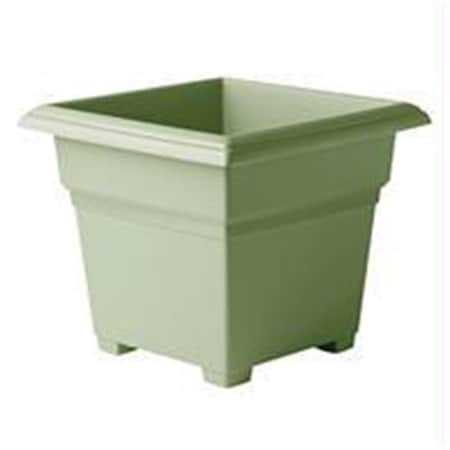 Heat Wave Countryside Tub Planter- Sage 18x18x15 Inch HE2526702